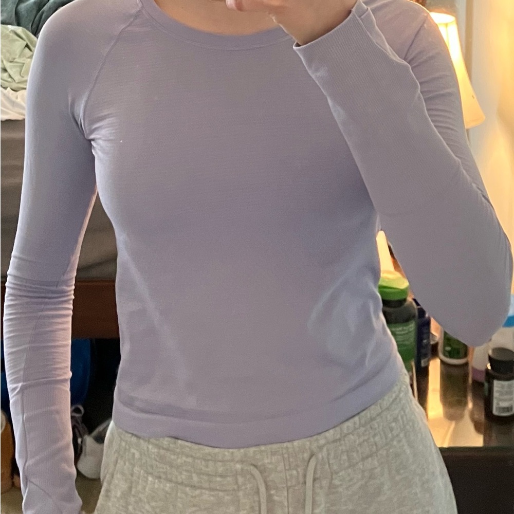 Lululemon Long Sleeve Size 4 Lavender